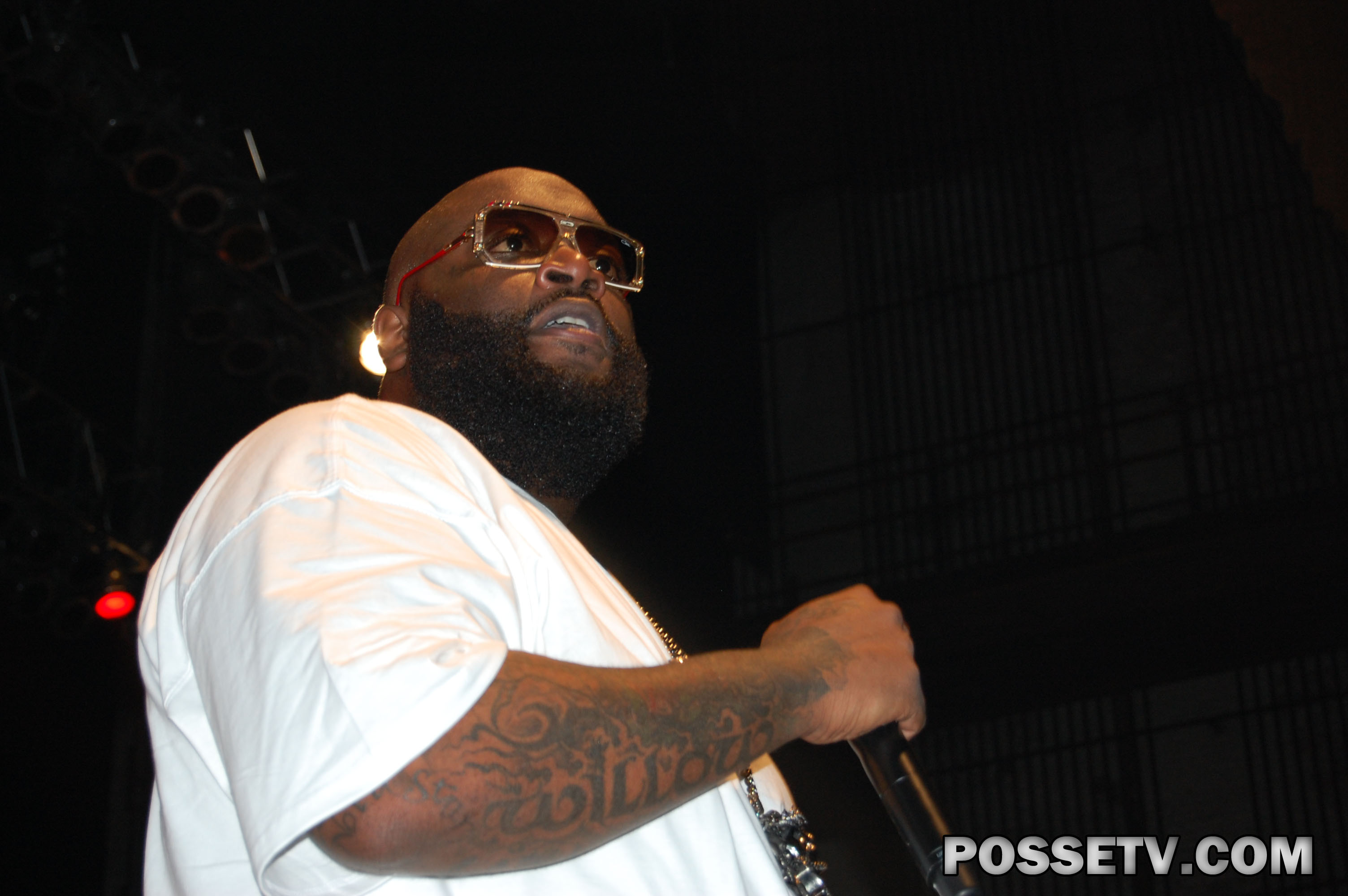 Rick Ross Live On Stage.