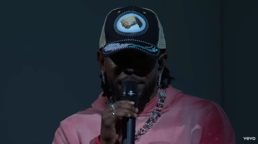 Kendrick Lamar performs Rich Spirit and N95