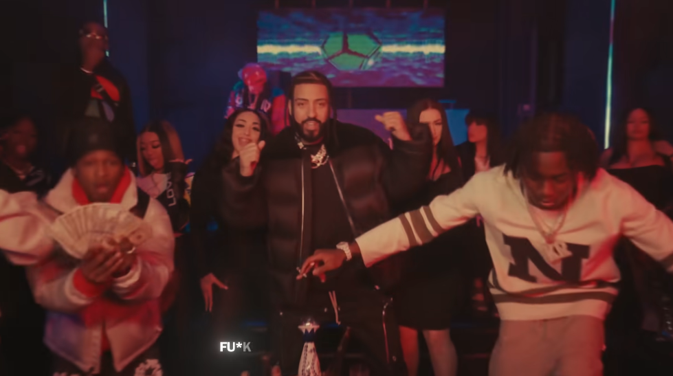 French Montana ft Kyle Richh, Jenn Carter & 41 - Too Fun music video
