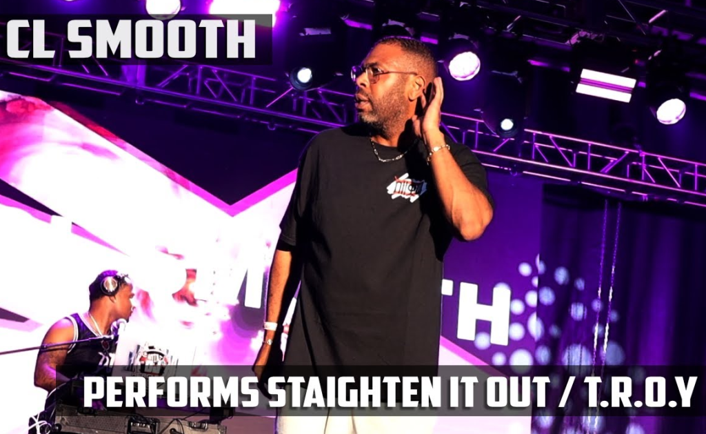 CL Smooth - Performs Straigten It Out & T.R.O.Y in The Bronx
