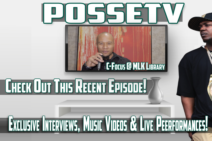 POSSETV Episode live at MLK Library in Washington DC, Hosted By Nyki London brought to you by Carlus McCormick