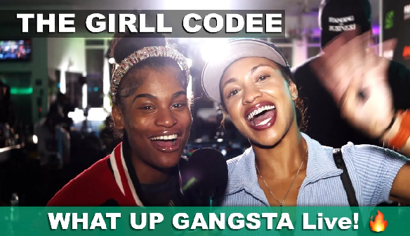 The Girll Codee - What Up Gangsta Live Performance