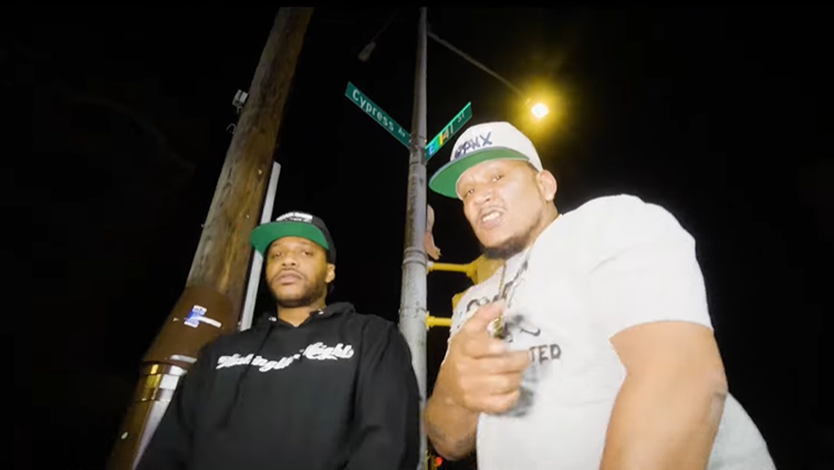 Bronx Rappers Cuban Link ft. Ta The Legend - Hit The Road Crack music video