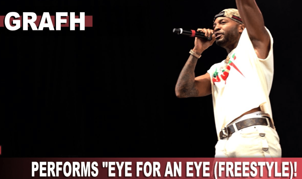 Queens Rapper Grafh - Performs Eye For An Eye Freestyle