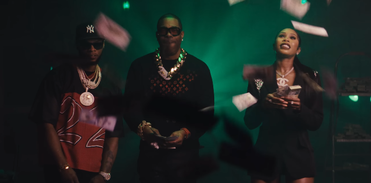 Papoose ft Busta Rhymes & CuhDeeJah - Counting Green music video
