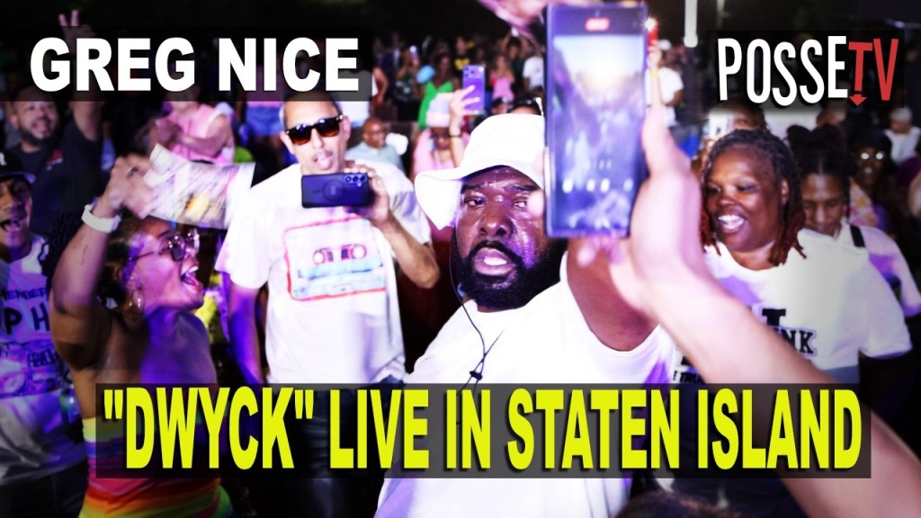 GREG NICE PERFORMS DWYCK ON STATEN ISLAND NYC