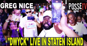 Greg Nice Performs DWYCK In Staten Island NYC