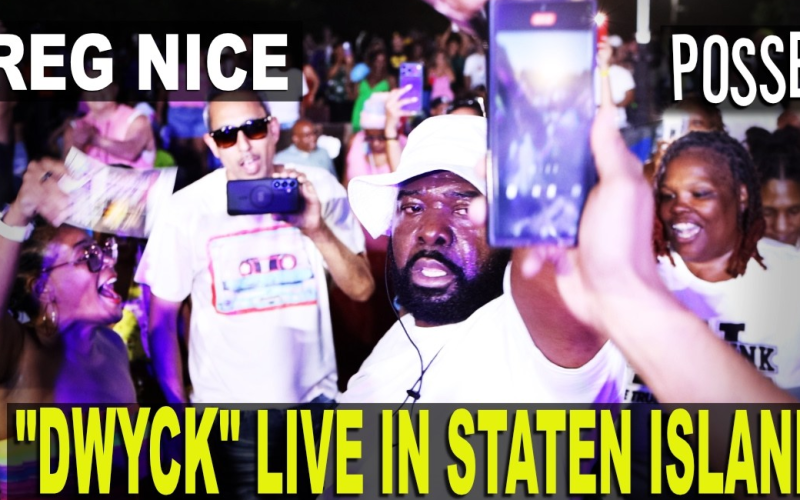 Greg Nice Performs DWYCK In Staten Island NYC